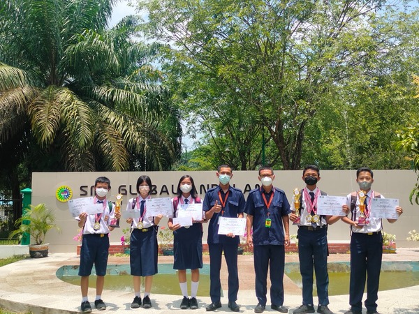 SMP Global Andalan Pelalawan boyong prestasi di Olimpiade Nasional Unri.